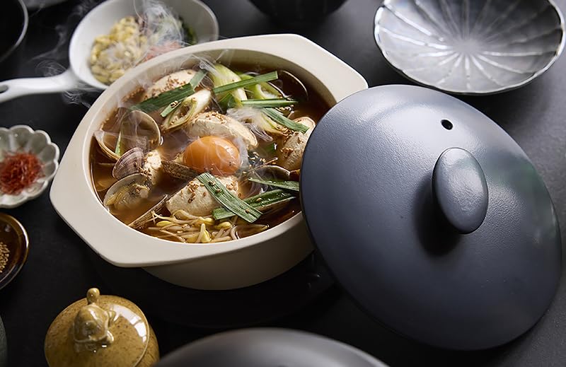 TAMAKI Terra Earthenware 20cm x 23cm x Hard Direct Pot, No. 6.5, Brown, 10.5cm (H), Porcelain, Fire, T-974896