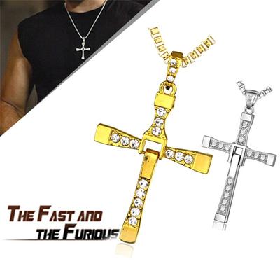 Collier pendentif croix pour hommes, cadeau pour ami, bijoux à la mode