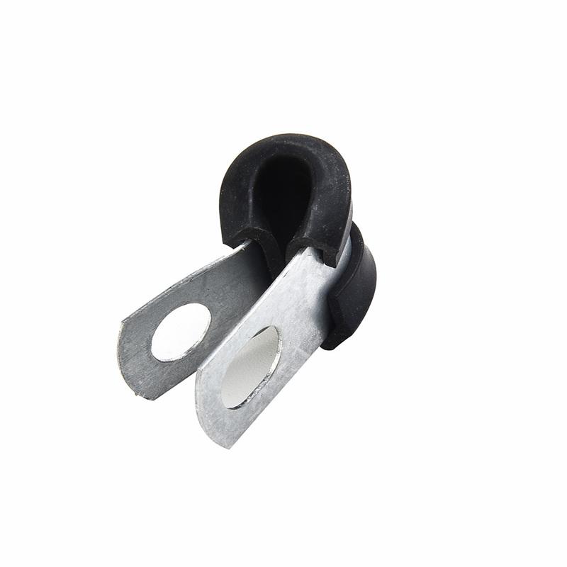 12Pcs Car P Clips Hose Fasteners Cable For Mikalor Camper Hydraulic 3/16\" Brake Gas Line Pipe Fixing Clamp Interior Accessories