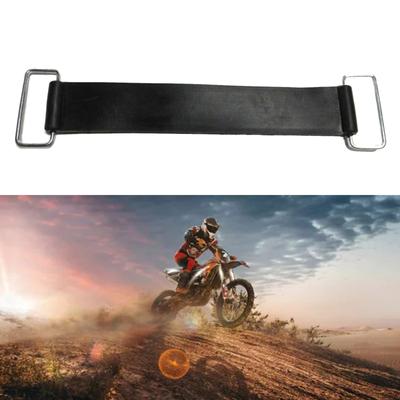 Non-Slip Battery Straps Rubber Band 7inchx1inch Black Motorcycle ATV Battery Fixed Holder Rubber Strap Band