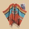 Women S Retro Travel Cape Shawl For Tour Photo Shoot