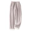 Women's Fashion Fleece Line Thickened Long Pajama Pants