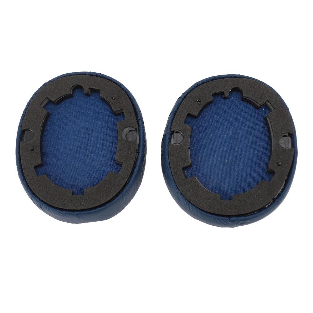 2PCS Memory Foam Noise Isolation Ear Cushions for JR460NC Children Headphones Headphone Repair синий