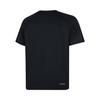 Li Ning Sports Lifestyle Series Solid Color Breathable Versatile Casual Short Sleeve T-Shirt Men T-Shirts Black ATSV437-1