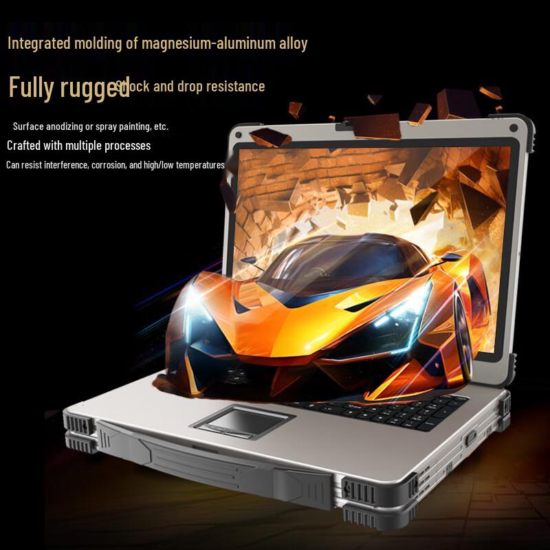 Rugged Touch Industrial Laptop Workstation (CN version)