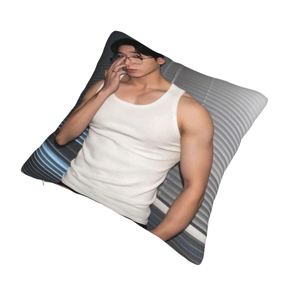 C-Choi S-San Pillow Cover Soft Cushion Cover Vintage Pillow Case For Living Room Chair