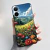 Casing For AT&T Verge (SL219A) Cricket Icon 6 Phone Case Luxury Cute Cool Boys Girls Black Matte Soft silicone Back Cover Shell