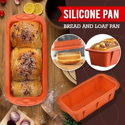 Silicone Bread Loaf Pan Bread  Rectangle Non-Stick Baking