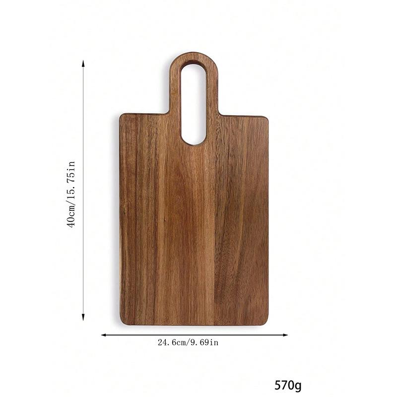 

Разделочная доска из акации - Кухонная и для пиццы, Поднос для сыра и выпечки, Доска для стейков Acacia Wood 40x20 cm