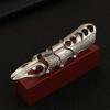 Cosplay Halloween Rock Punk Cool Boys Metal Full Finger Ring Knuckle Ring Metal Scroll Joint Armor