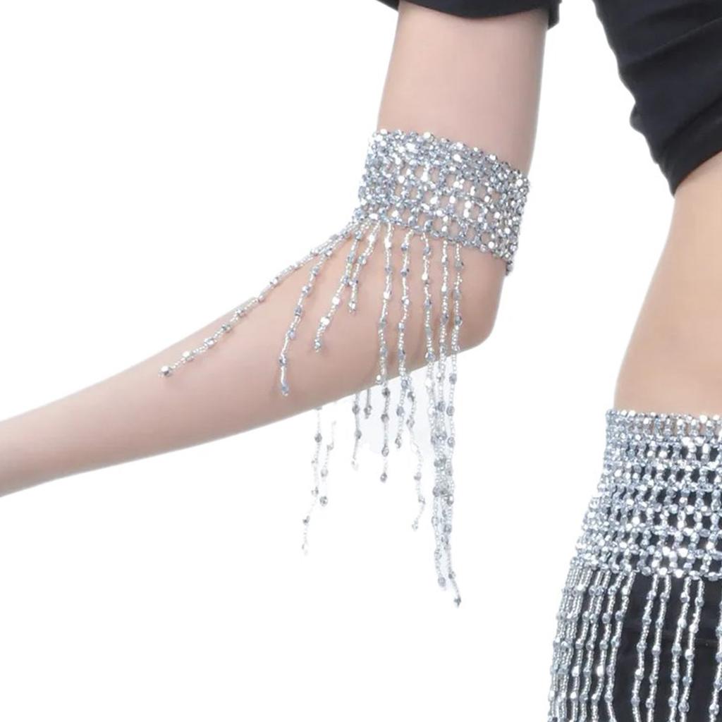 Belly Dance Bracelet Halloween Costume Hand Chain Fashion Women Bracelet for Performances and Parties