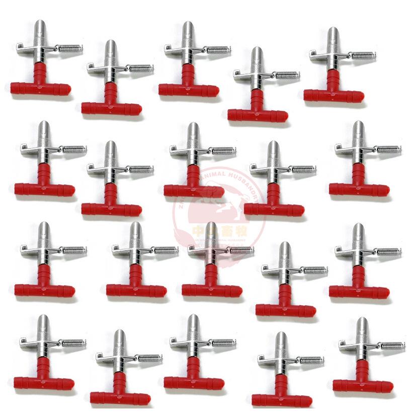 Automatická králičí pítka s kachním zobákem – Pitné zařízení pružinového typu