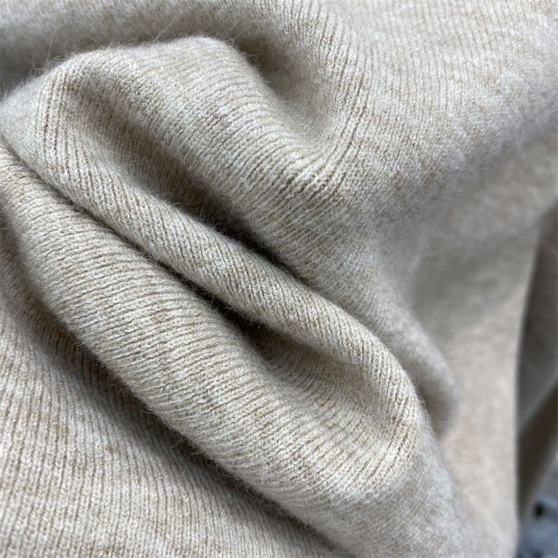 Fashion Hollow Out Half High Neck Knit Women's Long Sleeve Top Slim Fit Sweater