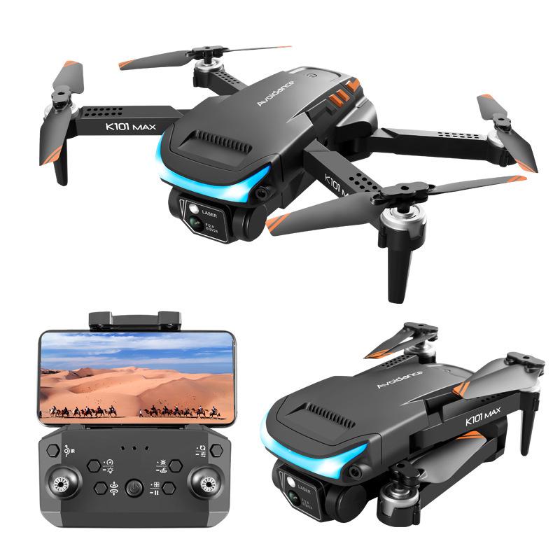 K101MAX Dual Camera Foldable Drone with Optical Flow, 4K Aerial Photography, and Three-Way Obstacle Avoidance