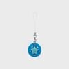Star Round Phone Strap-blue
