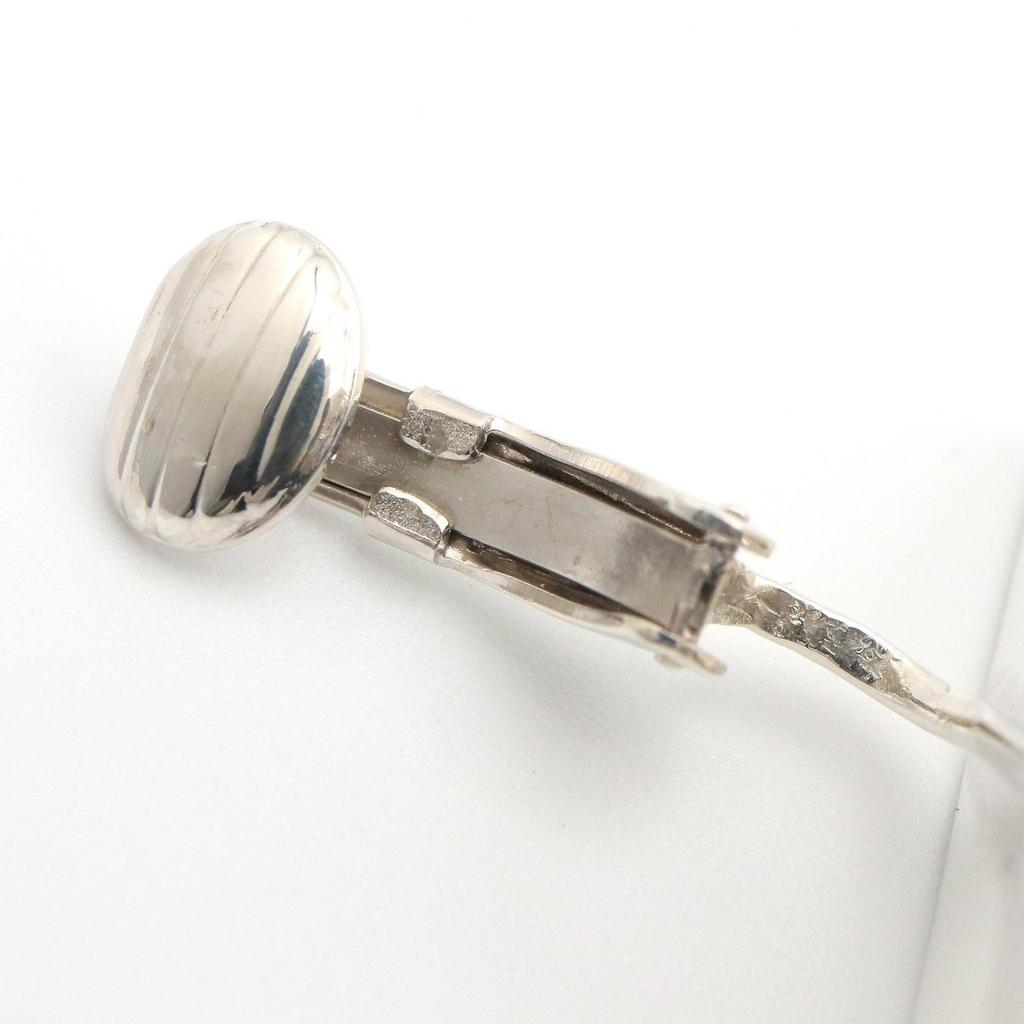 Used PRADA 1JO722 SV925 Left Ear Earring Silver925 Yellow Silver Used