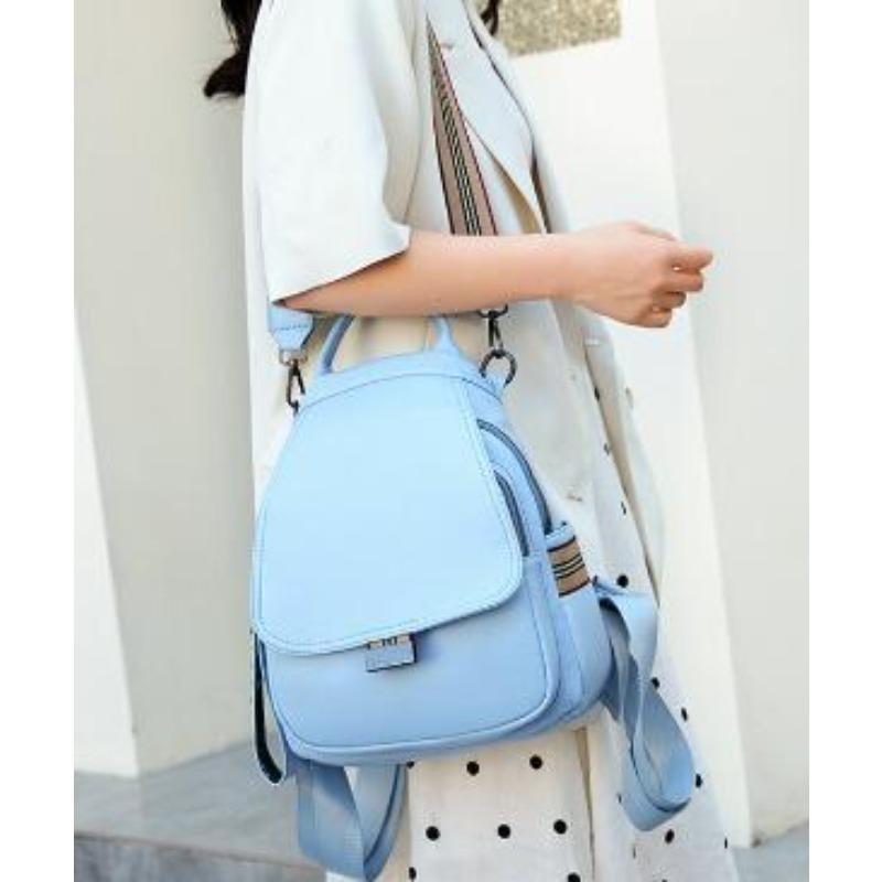 Double Shoulder Bag - Trendy Color - Large Capacity - Versatile - Korean-style Casual Travel Bag - Women's Dual-use Backpack