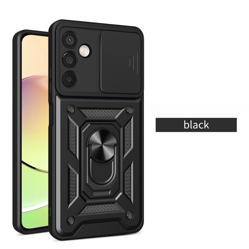 For Samsung Galaxy M55 M54 M53 M52 M51 M35 M15 M14 Magnetic Finger Ring Holder Military Protective Case