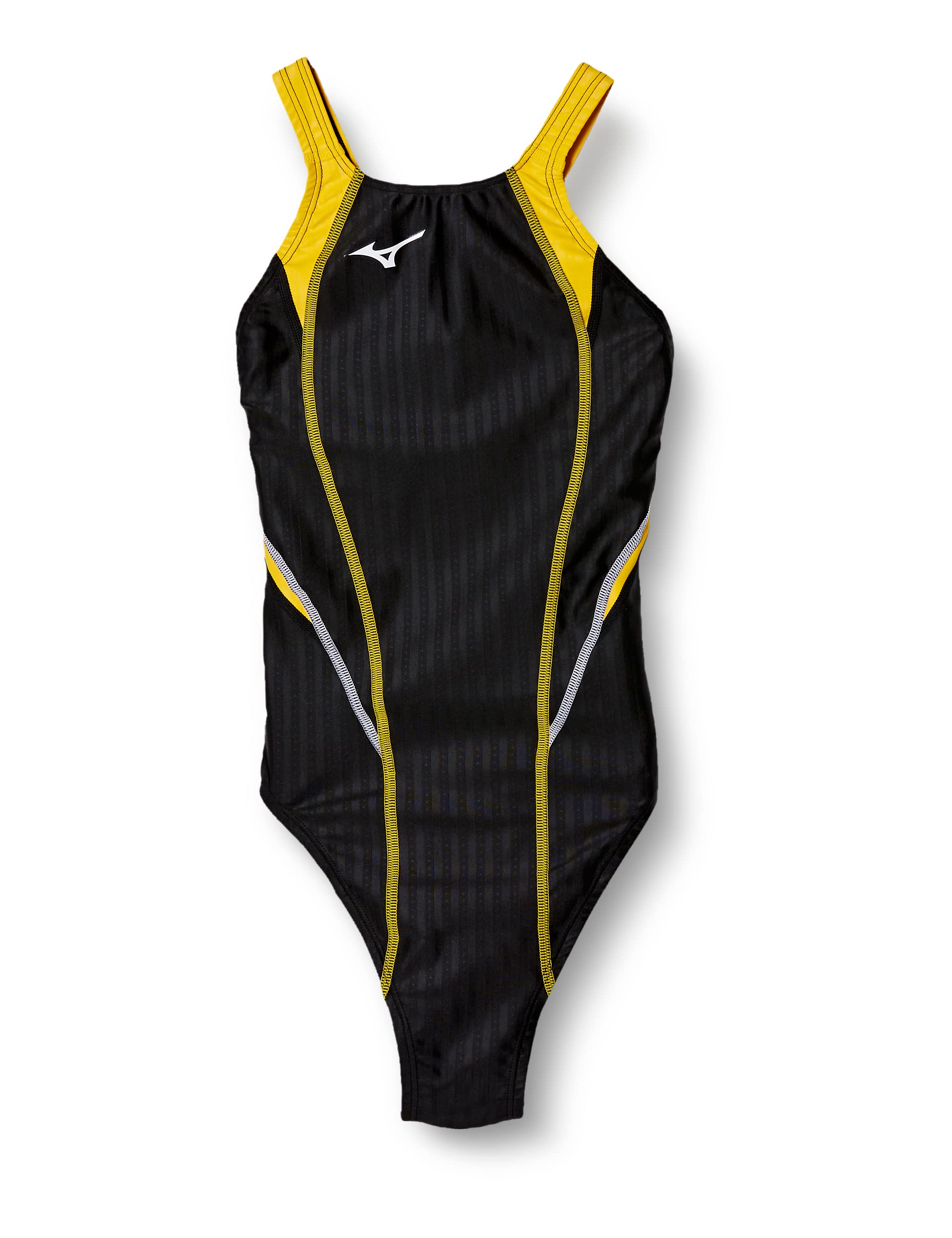 

MIZUNO Stream Ace Challenge Swimmer Medium Size Size 94 for Fitness and Gym Women s Swimsuit, Cut, XS, Black/Yellow, (N2MA0220), Use.