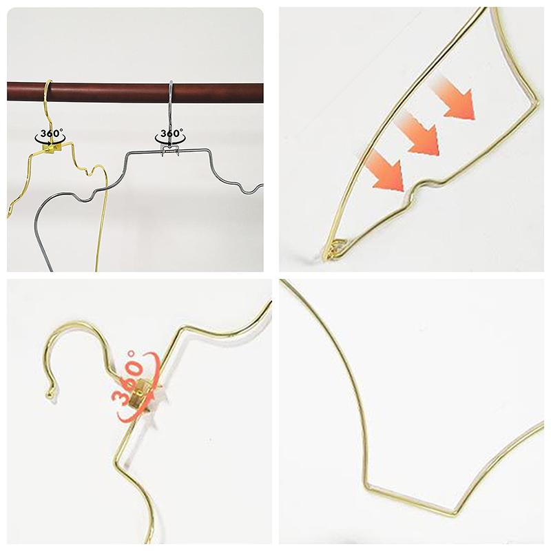 Body Shape Lingerie Hanger Foldable Durable Closet Organizer Swimsuit Hanger For Closet For Stores Boutiques Show Window Bedroom