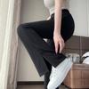 New Spring and Summer Women's Flared Flared Trousers with A Slit