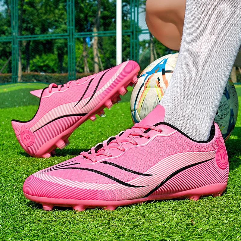 New Professional Football Shoes Men and Women Teenagers TF Broken Nails AG Long Nails Lightweight Wear-resistant Competition Training Shoes