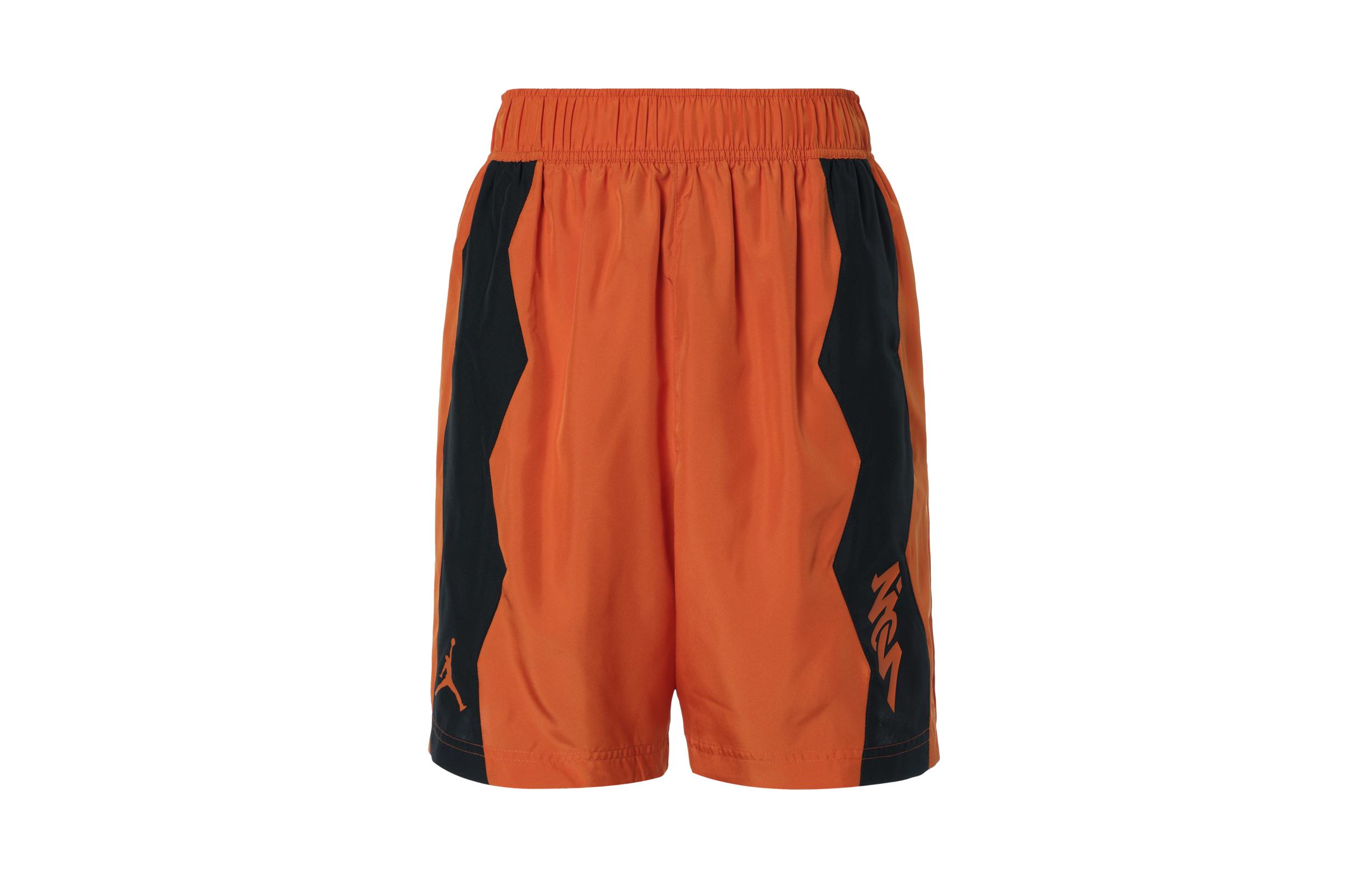 Jordan Basketball Shorts Men s Orange Red DH9714-893 XXL