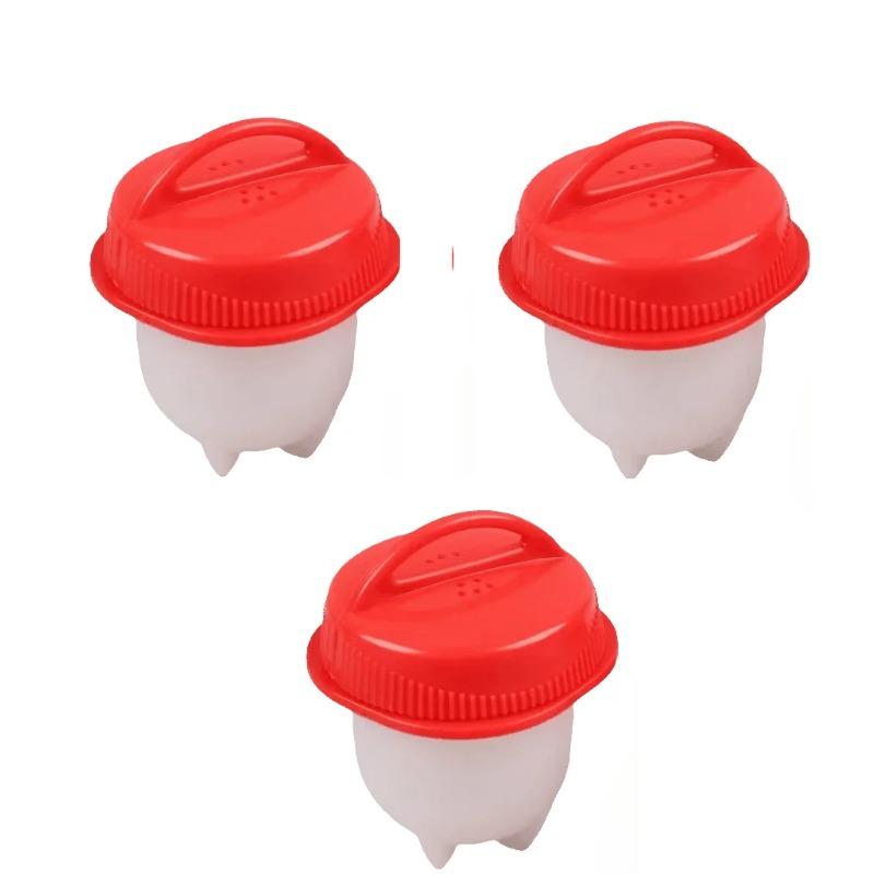 

1/3/6 шт. Яйцеварка-пашотница Силиконовая антипригарная яйцеварка Набор для приготовления вареных яиц Формы для вареных яиц Чашки Пароварка Кухонные гаджеты Инструменты