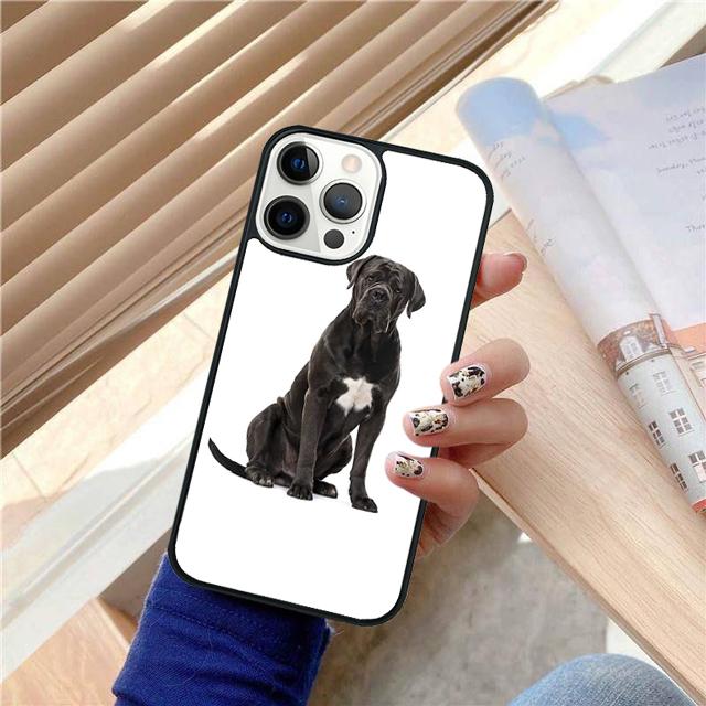 Italian Cane Corso Mastiff Dogs Phone Case Cover For iPhone 17 Air 15 16 Pro Max 14 13 12 11 Pro Max Plus Shell