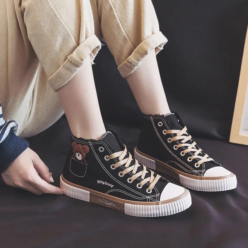 cute canvas sneakers