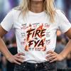 BTS Fire Inspired Shirt, Red Flame Kpop Graphic Tee, Army Concert Outfit, Unisex Fan Gift