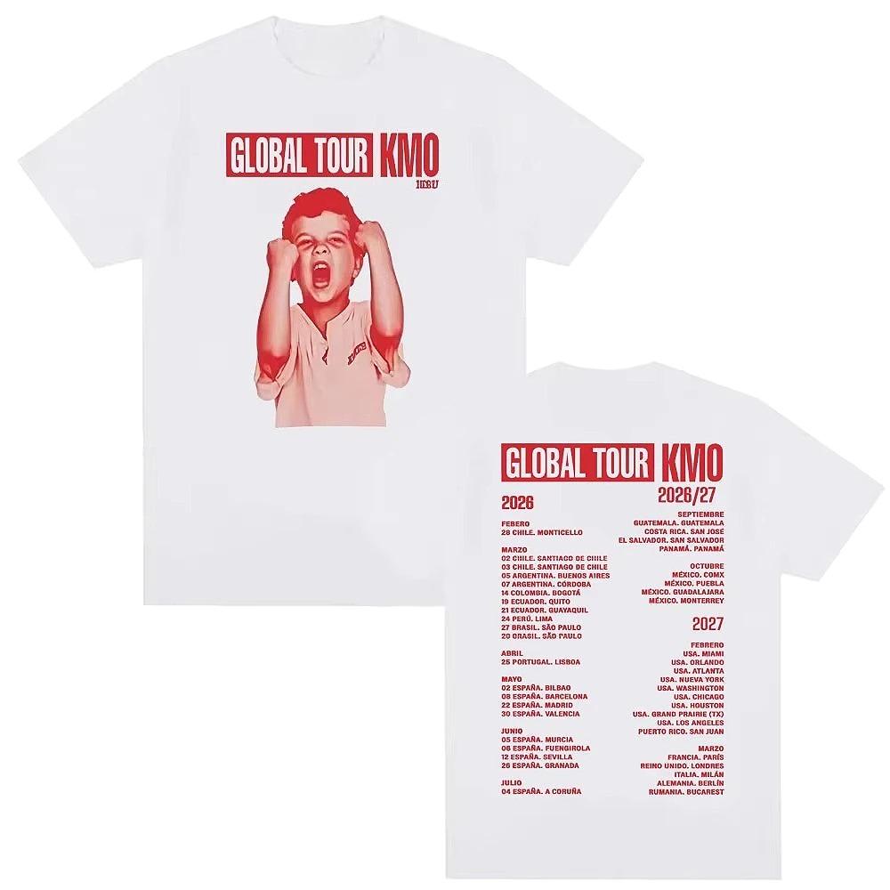 Pablo Alborán Global Tour Kmo 2026-2027 T Shirts Unisex Harajuku Gothic Hip Hop T-shirt Men Casual Cotton Short Sleeve T Shirt
