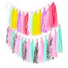 Balloon Tassel Ribbon Decorative Birthday Party Wedding Decoration Streamer Hanging Pendant Latex Balloon Rope Silk Ribbon