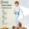 Yingbolun Boys' Summer 3/4 Sleeve Pajama & Lounge Set