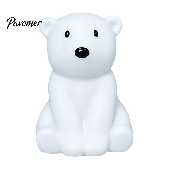 Cute Animal Night Light for Kids, Rabbit Bear Deer Cat Dog Warm Nighttime Feeding Shape LED Bedside Lamp, Soft Glow Nursery Lamp Baby Sleep Comforting