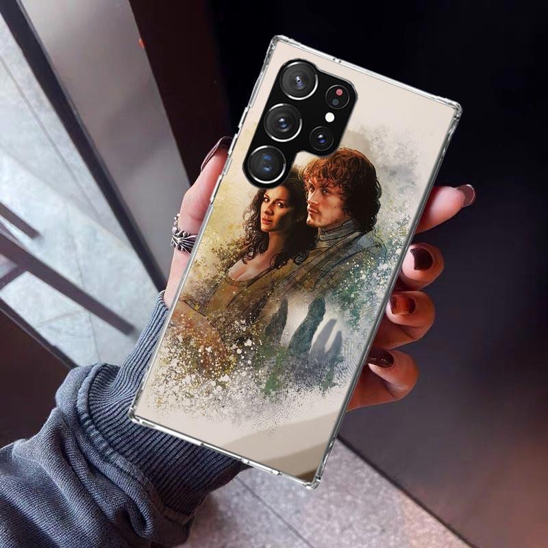 Outlander TV Handyhülle Für Samsung Galaxy S23 S24 S25 Edge S26 Ultra S22 + S21 Plus S20 FE Hülle Silikon Druckschale Galaxy S2