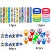 Stitch Birthday Party Favors Supplies Stamps Stickers Bracelets Keychains for Gift Bags Birthday Party Supplies Goodies Bags