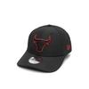 NBA Chicago Bulls Snapback cepure - New Era - 9Forty - Melna - Viens izmērs - Urbāns stils