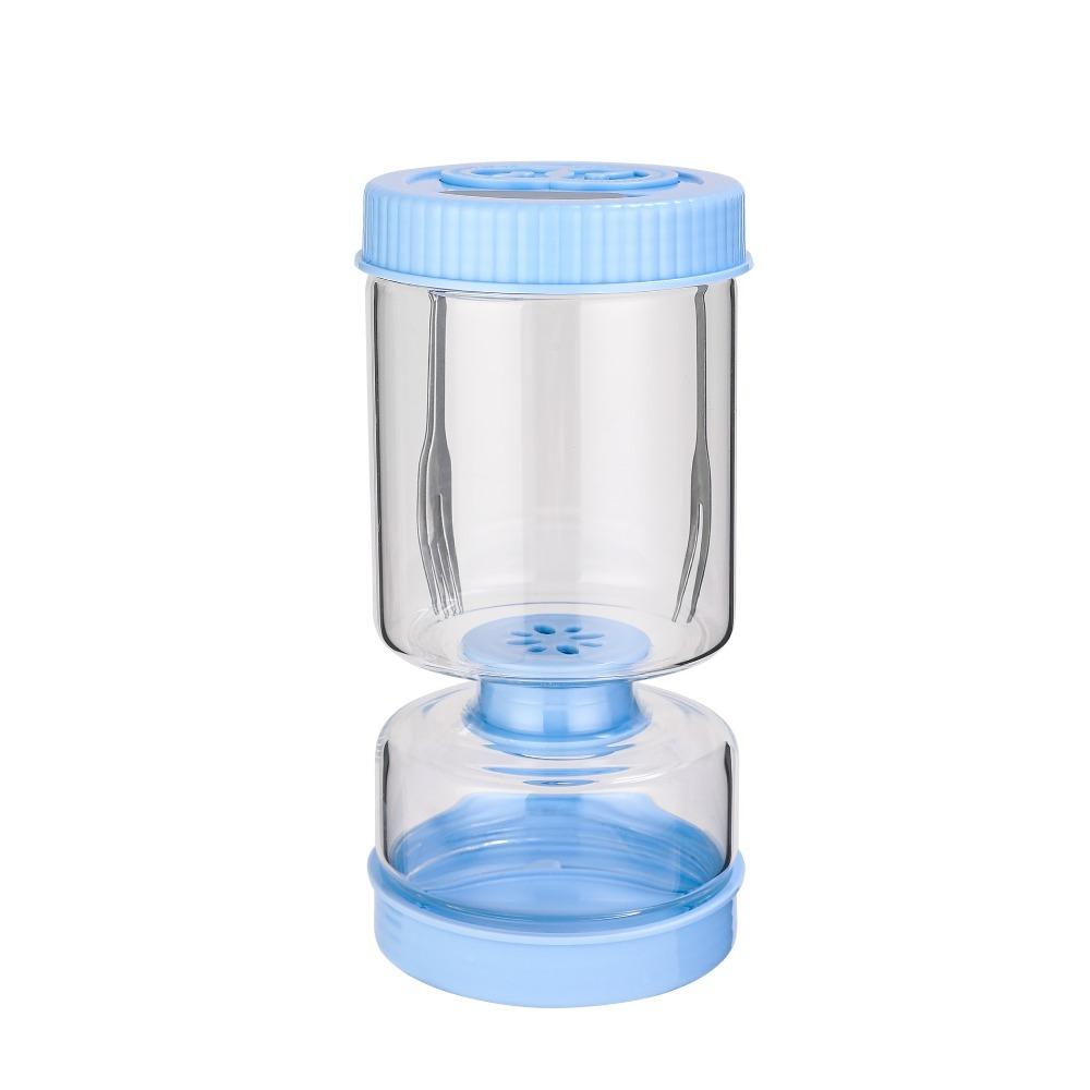 Perforated Pickle Olive Container Hourglass Shape Vegetable Dehydrator Jar Canned Fruit