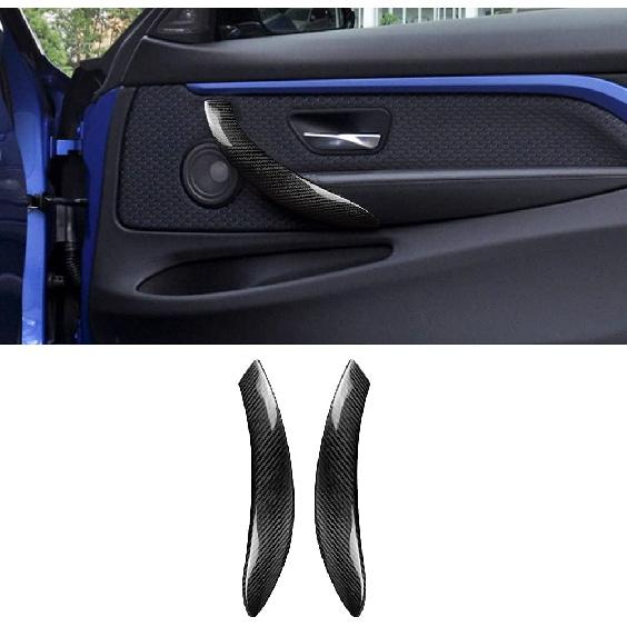 

Hard Carbon Fiber Interior Door Pull Handle Cover for BMW 3 4 Series F30 F31 F32 F33 F34 F36 320i 328i 330i 340i Protective Decorative Sticker