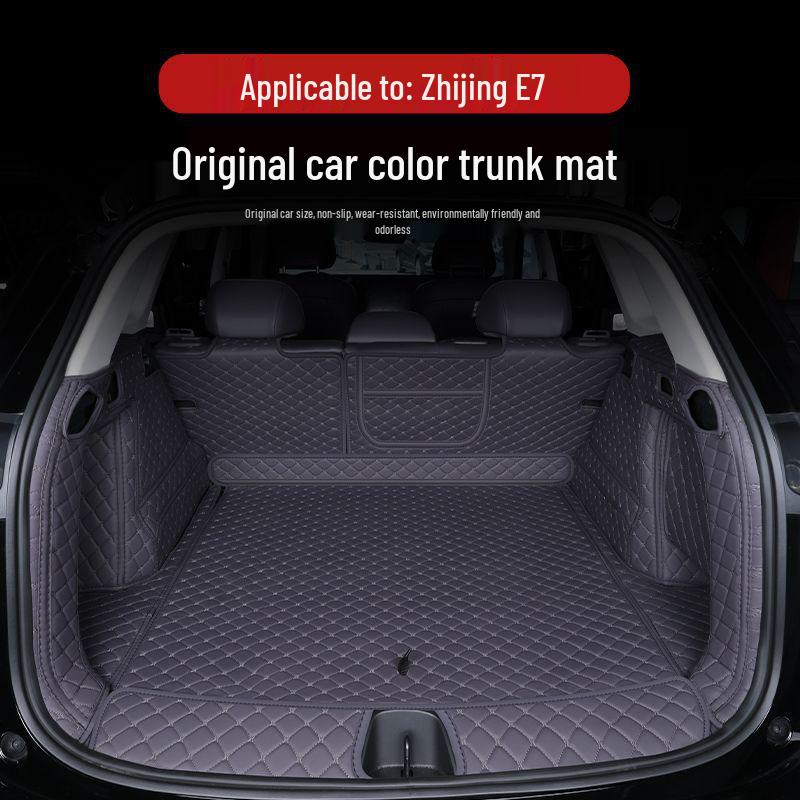 Buick Envision E7 Trunk Mat - Compatible with 2016-2026 Models, Leather Accessory.