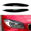 For BMW 1 Series E81 E82 E87 E88 2004-2014 Headlight Eyebrow Eyelid Cover Trim Exterior Modification Tuning Accessories Body Kit