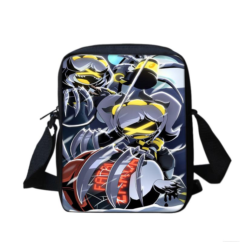 Bolso de hombro Murder Drones versátil de dibujos animados gran capacidad nuevo bolso de hombro regalo perfecto para niños y niñas en cumpleaños escolares