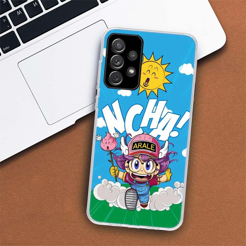 

Dr Slump Arale Anime Phone Case For Samsung Galaxy A53 A52 A73 A72 A12 5G A13 A22 A23 A32 A33 A02S A03S A42 A43 A50S Coque Samsung A91