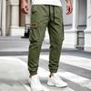 Men's Tapered Cargo Pants with Multi-Pockets Casual Athletic Joggers for Wear