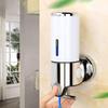 Soap Dispenser Wall Dispenser Wall Shower Liquid Dispenser Bathroom Dispenser Toilet Soap Dispenser Dispenser Pump | Liquid Soap Dispensers (White)