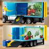 1/50 Alloy Engineering Truck Refrigerated Truck Model Fruit and Vegetable Fresh-keeping Transport Truck Container Truck Toy