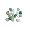 10mm Glazed Lotus Pod Pendant Imitation Jade Spacer Bead Handwoven Charm DIY Jewelry Material