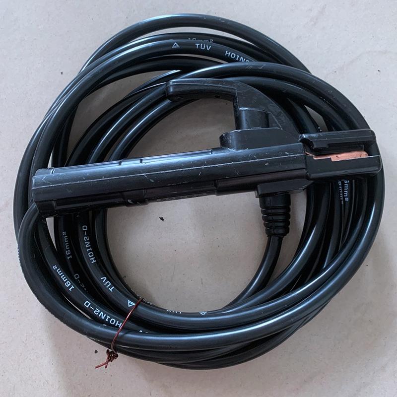 ABWR-5M Welding Accessories For Welding Electrode Holder 200Amp Manual MMA Arc Welding 10-25Mm Connector And Lead Cable