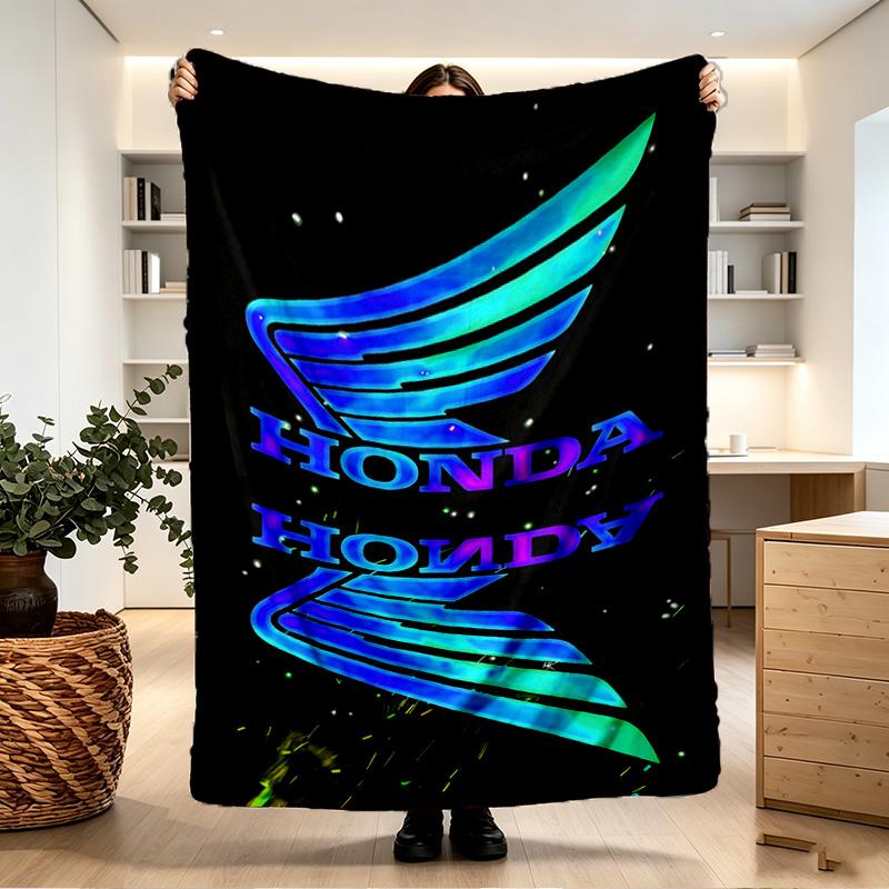 Honda Print Blanket - Soft & Comfortable, for Bedroom, Travel, Sofa, Home Decoration - Birthday Christmas Gift for Friend